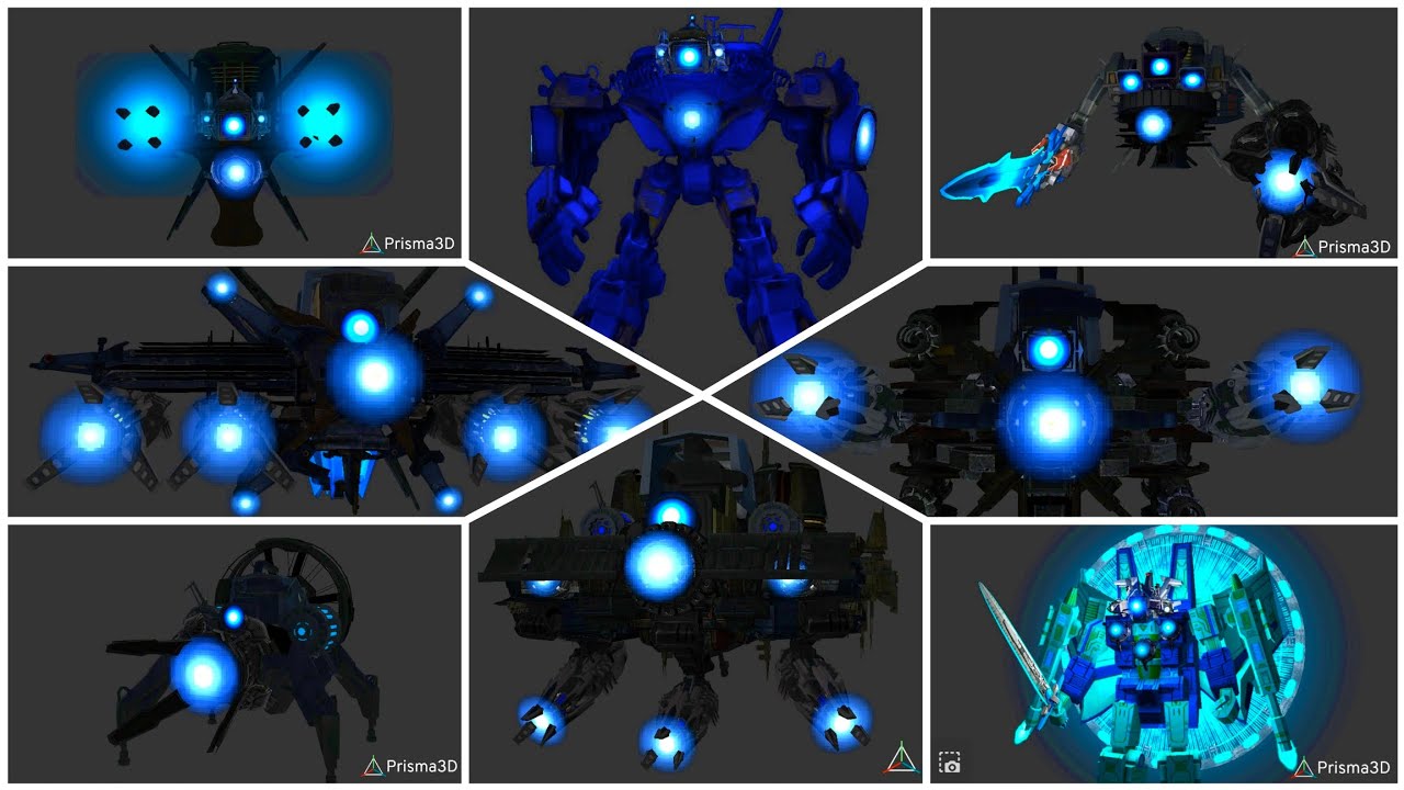 Upgraded Fan-Made Camera Man Race 4.0 Armada [part-2] Prisma 3d