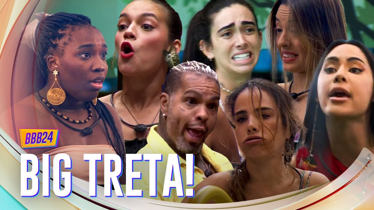 FOGO NO PARQUINHO! REVEJA AS PRIMEIRAS TRETAS DO #BBB24 🔥 | BBB 24