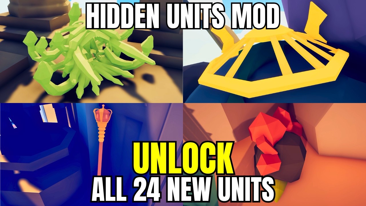 TABS - All 24 NEW Hidden Units Locations - Hidden Units Mod 2.0 Update!