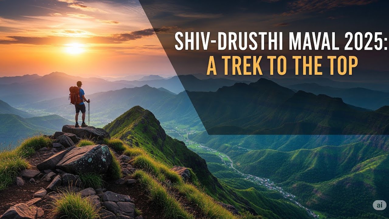 Trip to the Highest Point of Maval | Shiv-Drusthi Maval 2024 | A breath-Taking View of Maval #trek