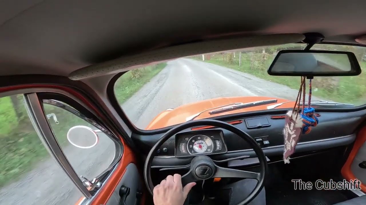 1984 Zastava 750 (Fiat 600d)/ POV Test Drive