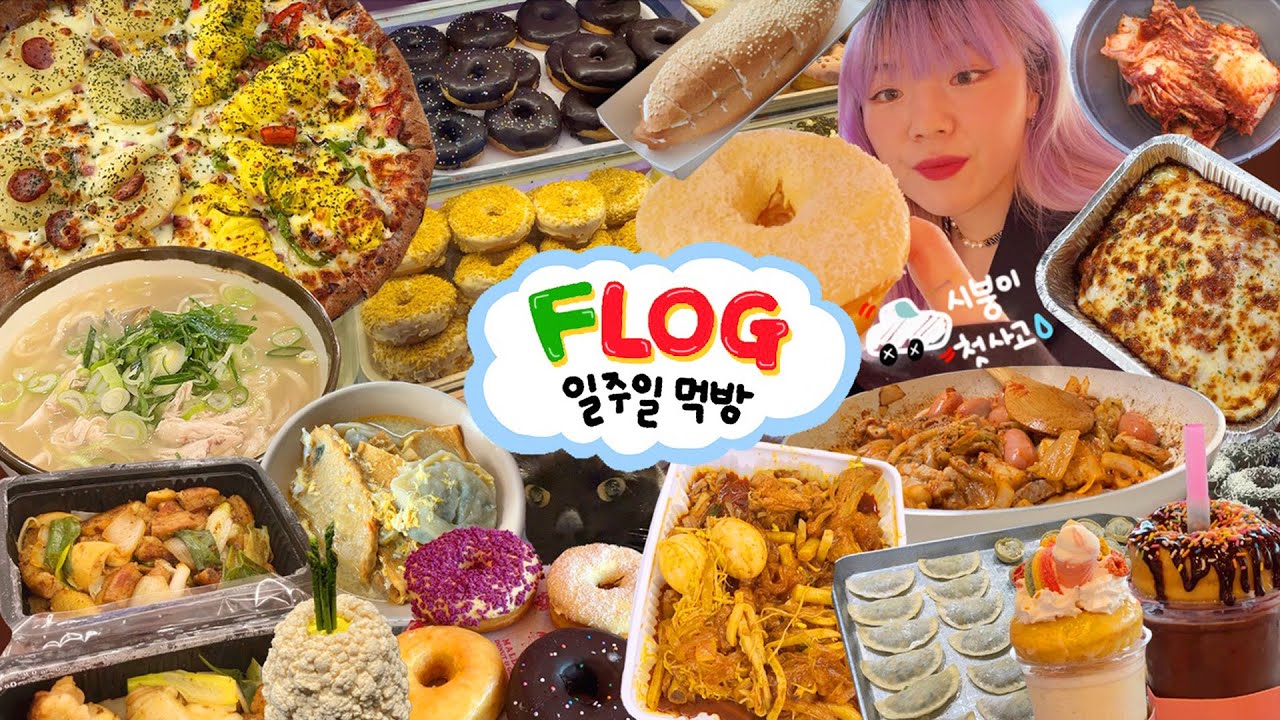 [푸로그] 드디어 일냈다.. 시붕이 첫 교통사고🚗 / 일산닭칼국수,말똥도넛,서오릉피자,김치삼겹살, 교수곱창,매운등갈비찜,치즈파스타,어묵만둣국