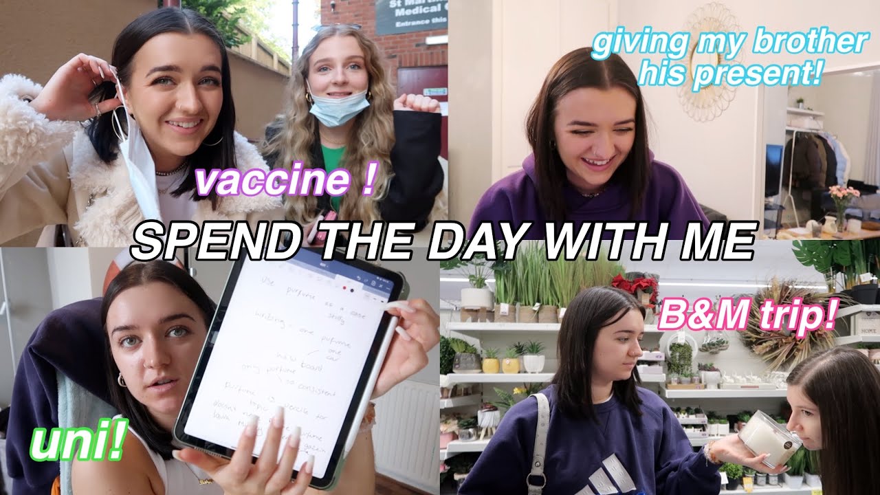 spend the day with me !!! *she was a busy one*