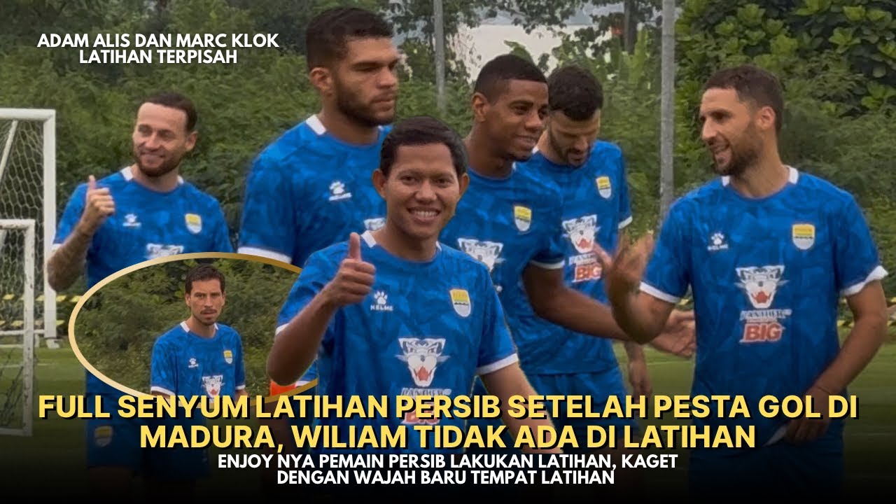 TANPA LIBUR‼️PERSIB GAS LATIHAN, AMBISI BESAR KALAHKAN BORNEO, PEMAIN PENUH CANDA TAWA