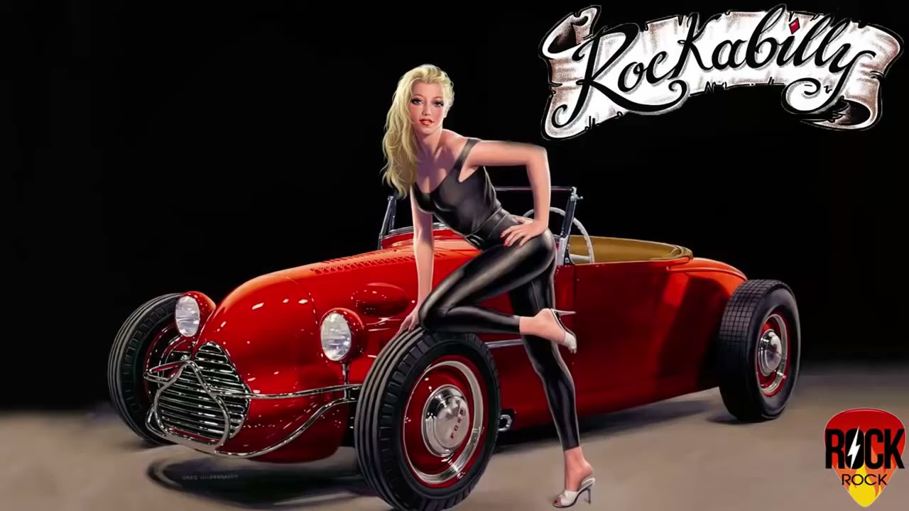 Best Rockabilly Rock And Roll Songs Collection - Top Classic Rock N Roll Music Of All Time
