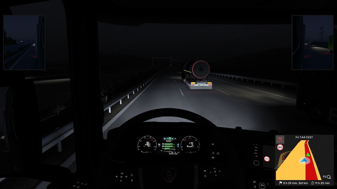 Euro Truck Simulator 2 /#069:Evening Logistics Transport On The Late Shift (EN)