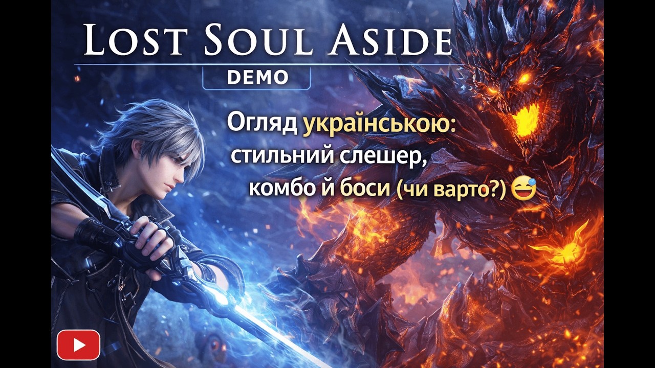 Lost Soul Aside (DEMO) — огляд українською: стильний слешер, комбо й боси (чи варто?)