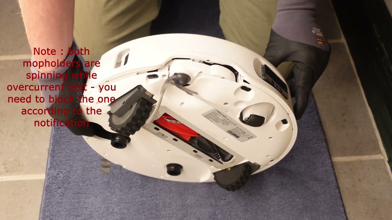 Roborock QREVO Curv / Edge - BIT MODE - Built in Test Mode
