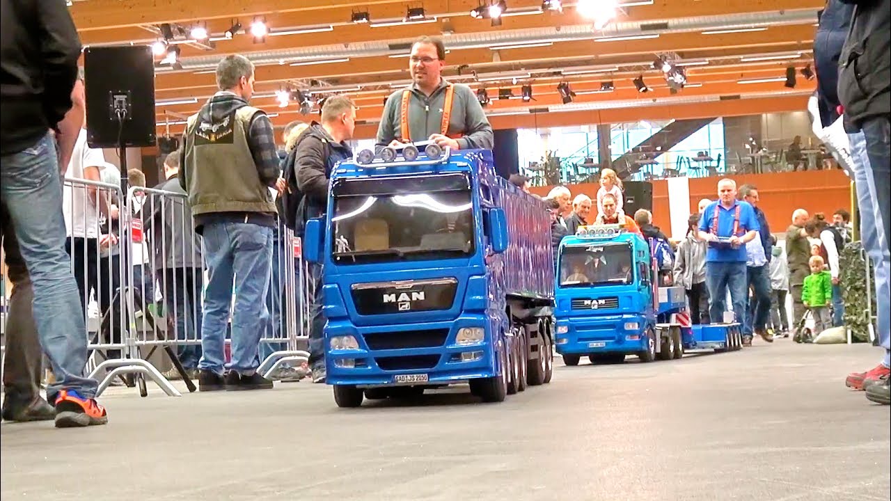 MEGA BIG RC Truck´s I Scale 1:4 I MAN I XXXL Modell-Truck´s at Modellbau-Wels