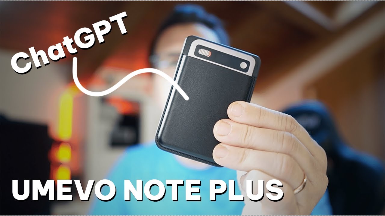 Registratore vocale con ChatGPT integrato: UMEVO NOTE PLUS