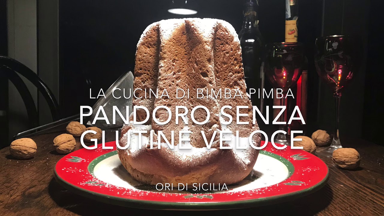 Pandoro senza glutine veloce Ori di Sicilia