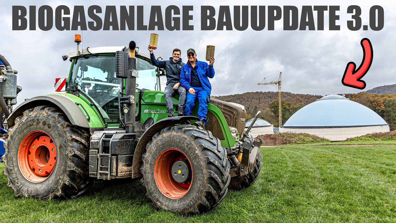 Biogas Bau-Update 3.0🏗️ & neue Filter für den Fendt!🚜