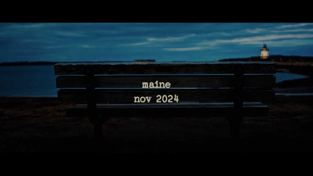 Maine  - @ItsCruzMusic  Sony ZV-E1 /  Sirui 35mm Anamorphic 1.66x