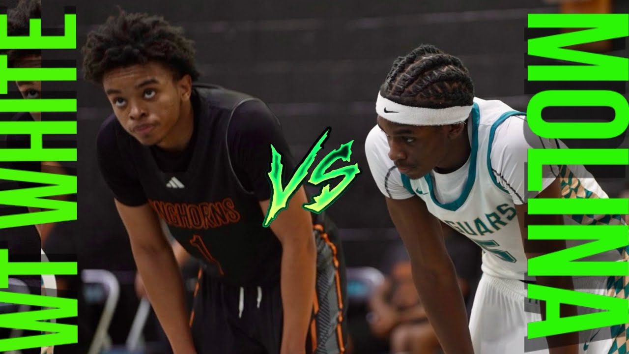 Texas High School Basketball | W.T. White vs Dallas Molina | District Showdown 