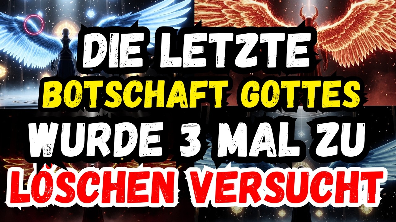 AUSERWÄHLTER: GOTT HAT SOEBEN EINE LETZTE WARNUNG FÜR DICH HINTERLASSEN — HÖRE JEDES WORT! ⚡🚨