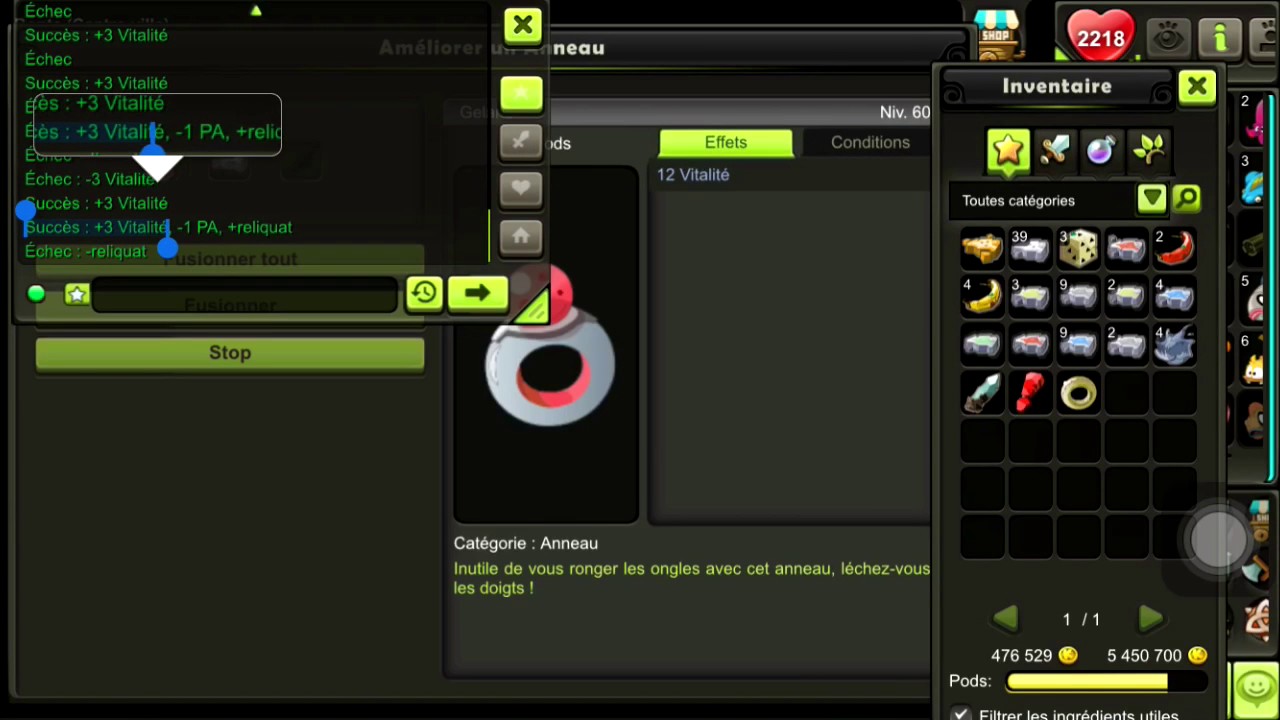 DOFUS TOUCH// Fm Gelano PA/Vita