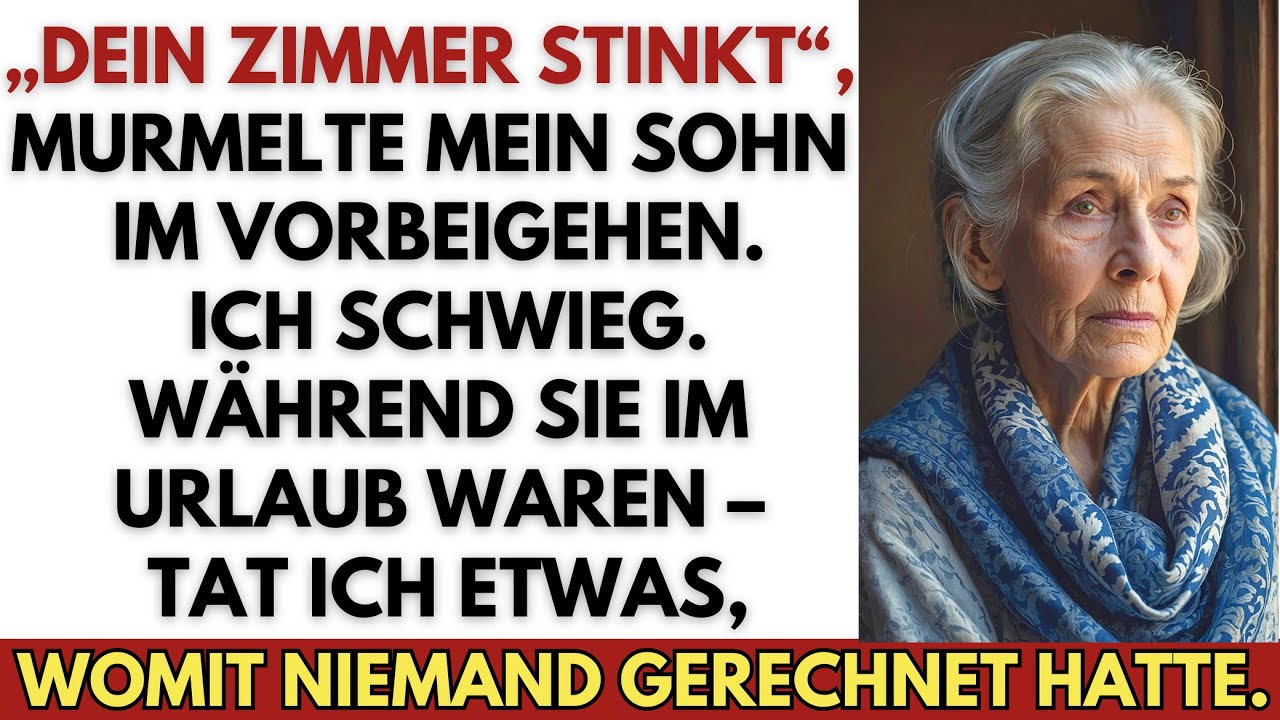 Mein Sohn sagte: „Dein Zimmer stinkt“ – also packte ich meine Sachen und verkaufte die Villa