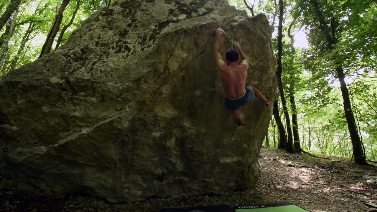 Saleve Bloc - Plaine de L'Ours : La Croix de Fer 7C