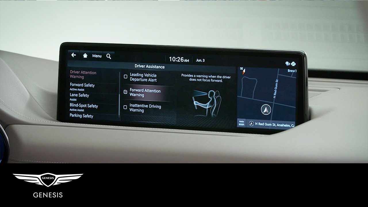 Forward Attention Warning | Genesis G80 and GV80 | How-To | Genesis USA