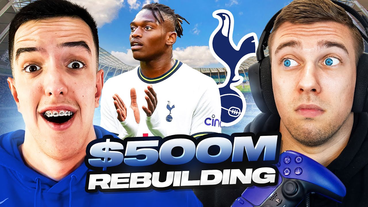 LUDI €500M REBUILDING SPURSA SA IDZOM ! *osvojili trofej* FIFA 23