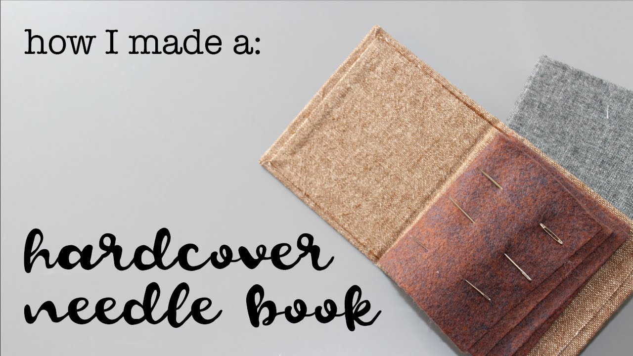 Hardcover Needle Book | Allison Makes Stuff | Crafts & Notions