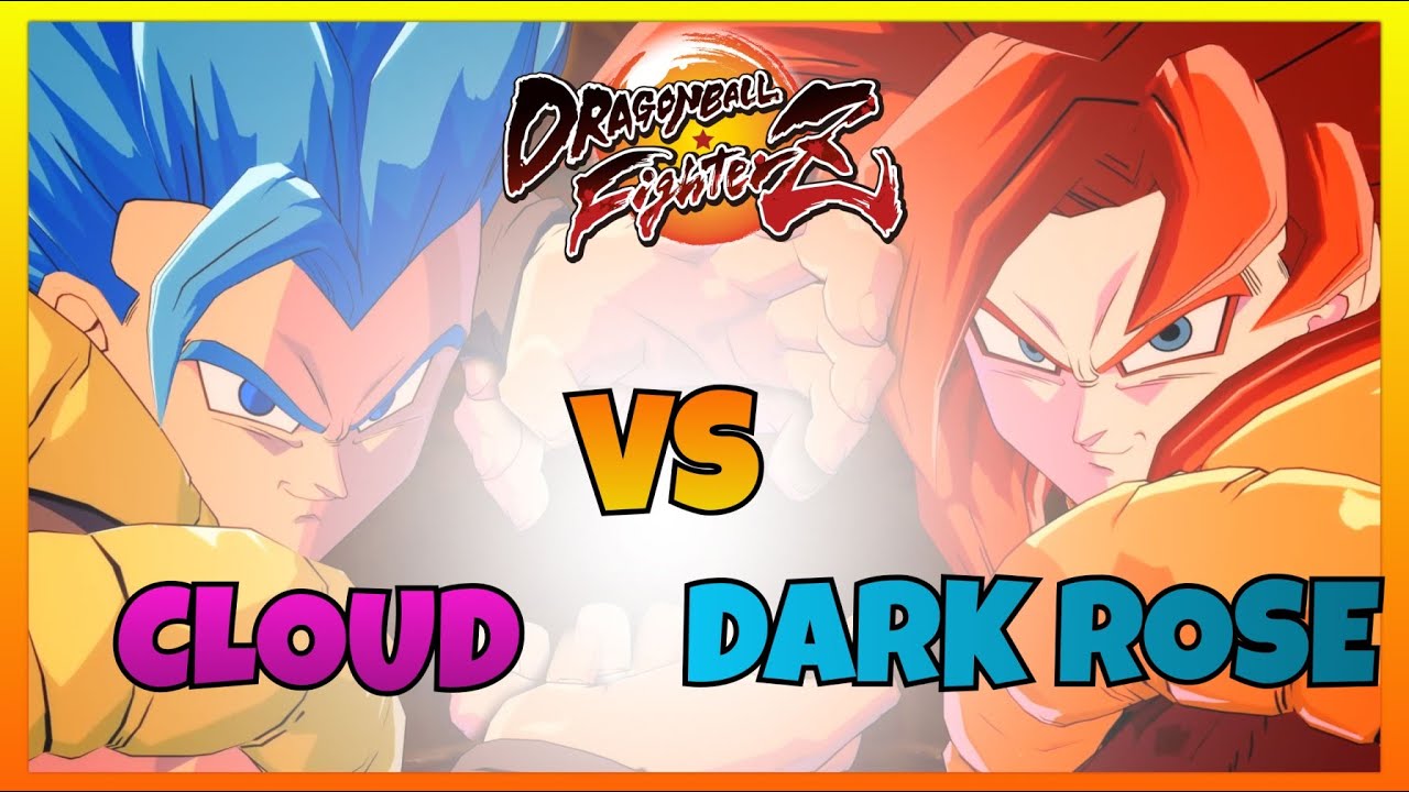 DBFZ - CLOUD vs DARK ROSE gameplays (Fusion Bros, Adult Gohan vs Gogeta 4, Ginyu, Trunks)