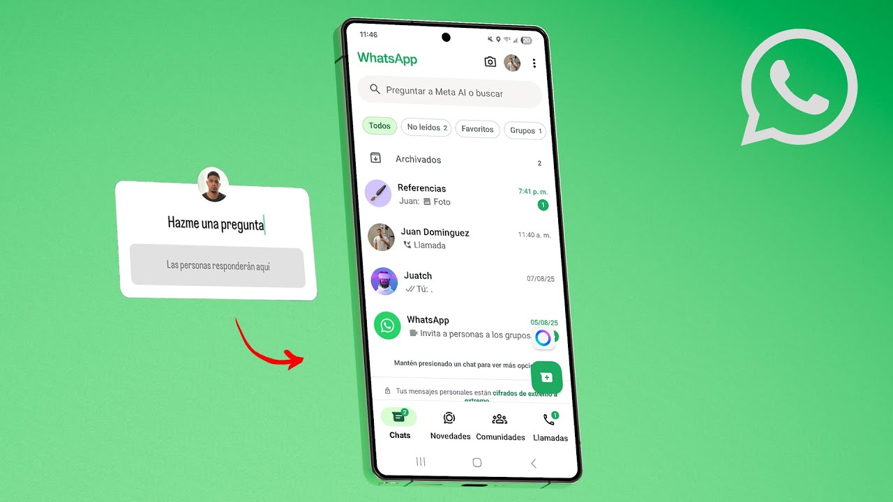 WhatsApp se actualiza con NUEVA interfaz y +10 cosas más!
