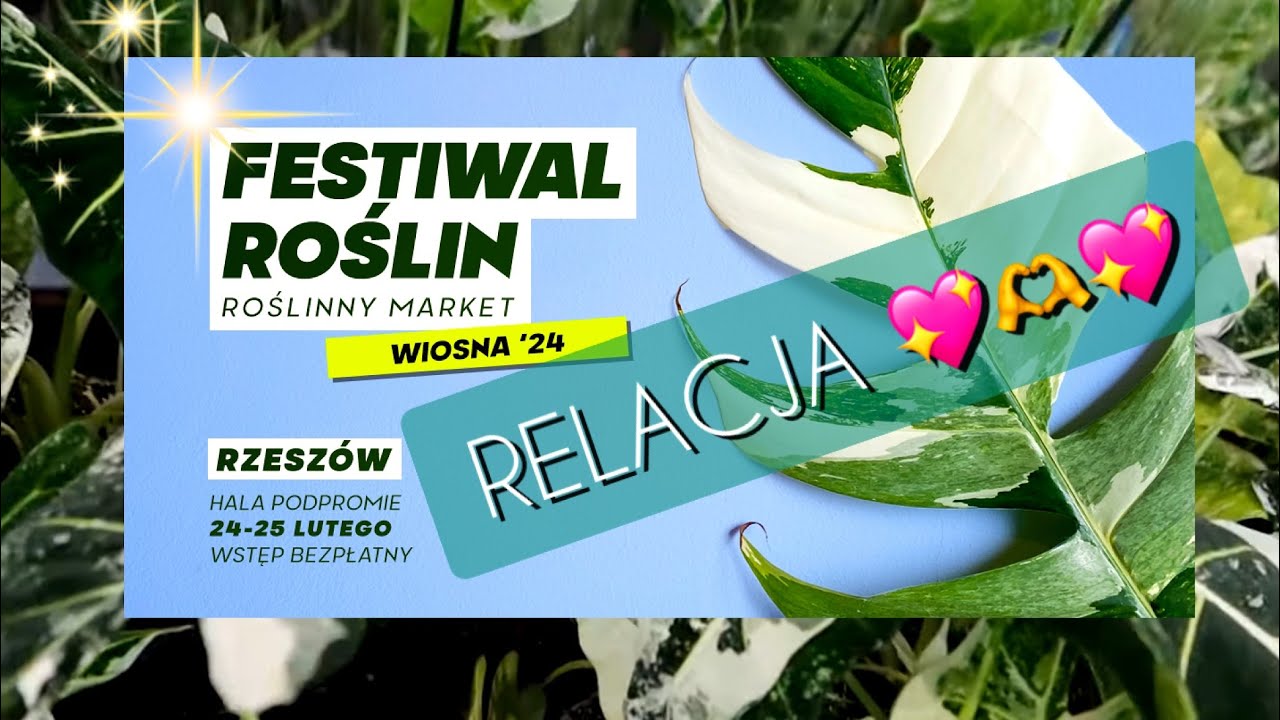FESTIWAL ROŚLIN LUTY 2024 🫠🫶🤩🌴🪴🌴 festivalove love show 🥳🥳🥳