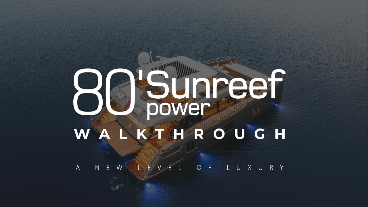 Build your dream with 80 Sunreef Power Catamaran