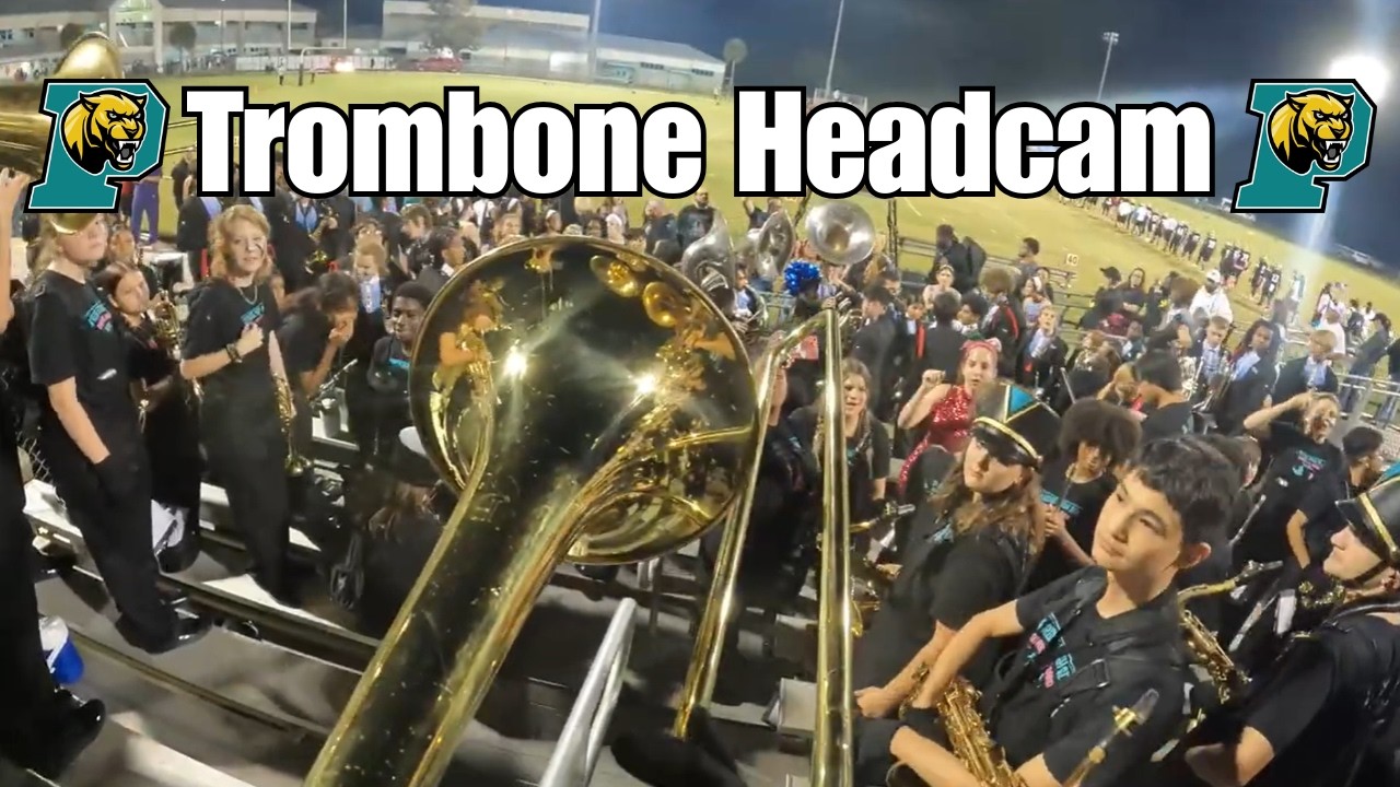 PRHS: Let's Go (Trombone Headcam)