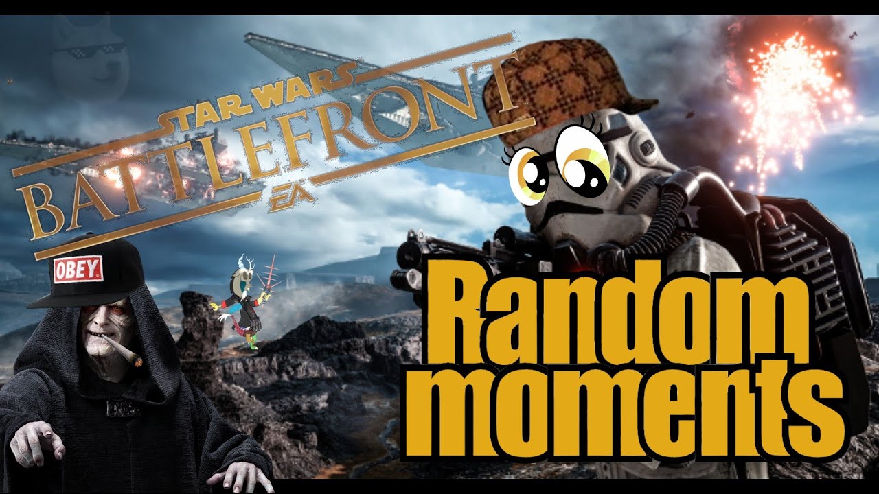 Star Wars battlefront random moments n°1