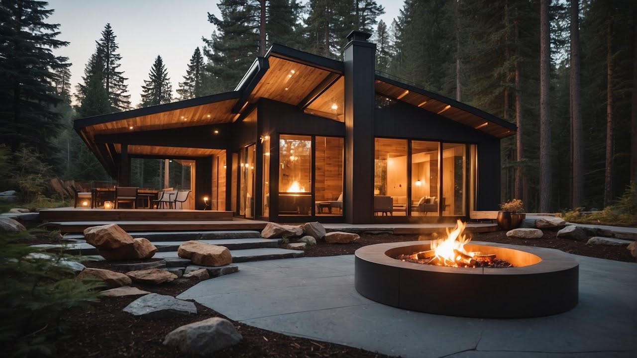 MODERN HILLSIDE CABIN HOUSE DESIGN IDEAS | 10 HILLSIDE PREFAB CABINS TO REDEFINE OUTDOOR LIVING!