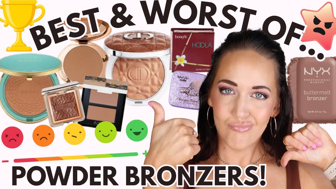🏅 Best & Worst of Powder Bronzers 🏆 Ranking My ENTIRE Makeup Collection 2025