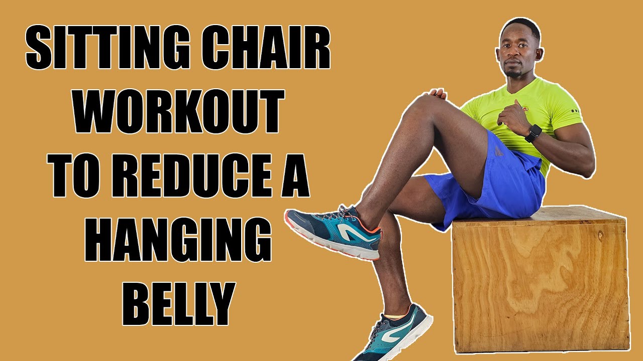 20-Minute SITTING Chair Workout to Reduce A Hanging Belly Fast