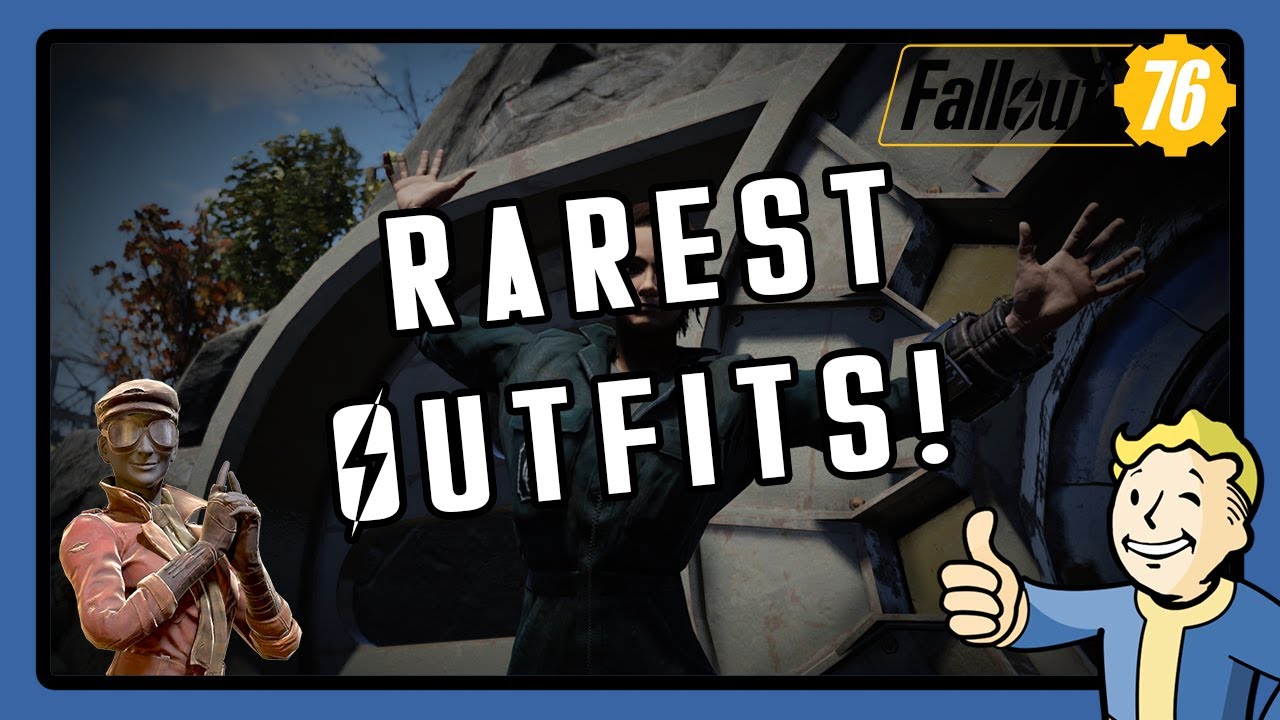 Fallout 76 - How To Get Some Of The Rarest Apparel! 2022 Guide!