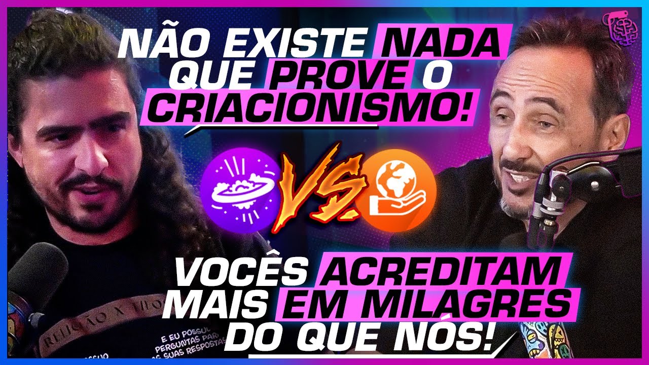 O BIG BANG é um MILAGRE? - DEBATE: EVOLUCIONISMO X CRIACIONISMO