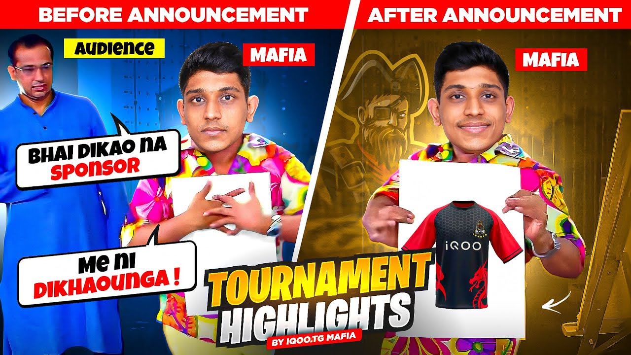 IQOO X TG | TOURNAMENT HIGHLIGHTS BY TG MAFIA | CLUTCHES 🖤| TOTAL GAMING ESPORTS