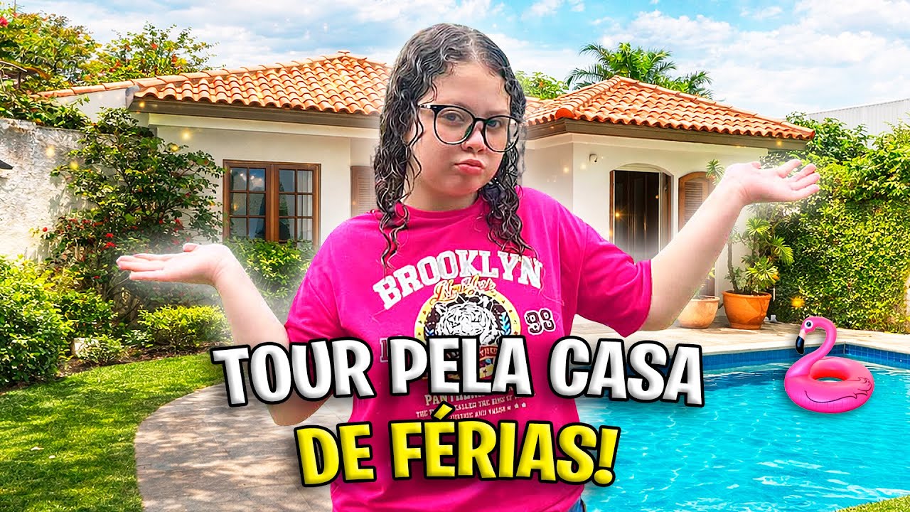 TOUR PELA CASA DE FÉRIAS | Bibi e Lud