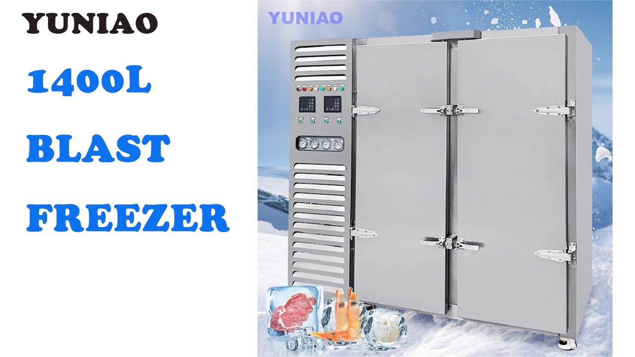 1400L Commercial Contact Plate Freezer Air Blast Freezer Iqf Quick Freezing Machine -45c For Seafood