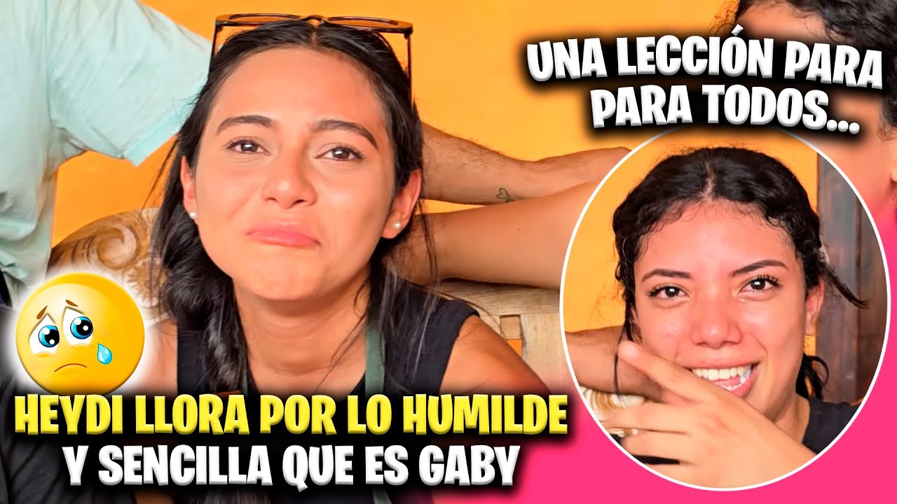 Gaby nos puso melancólicos y nos hace llorar con su realidad. Hasta Camarón no se pudo contener