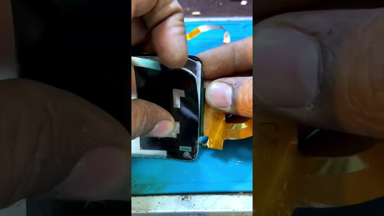 #shorts mobile lcd backlight broken flex repair #mobilerepairing