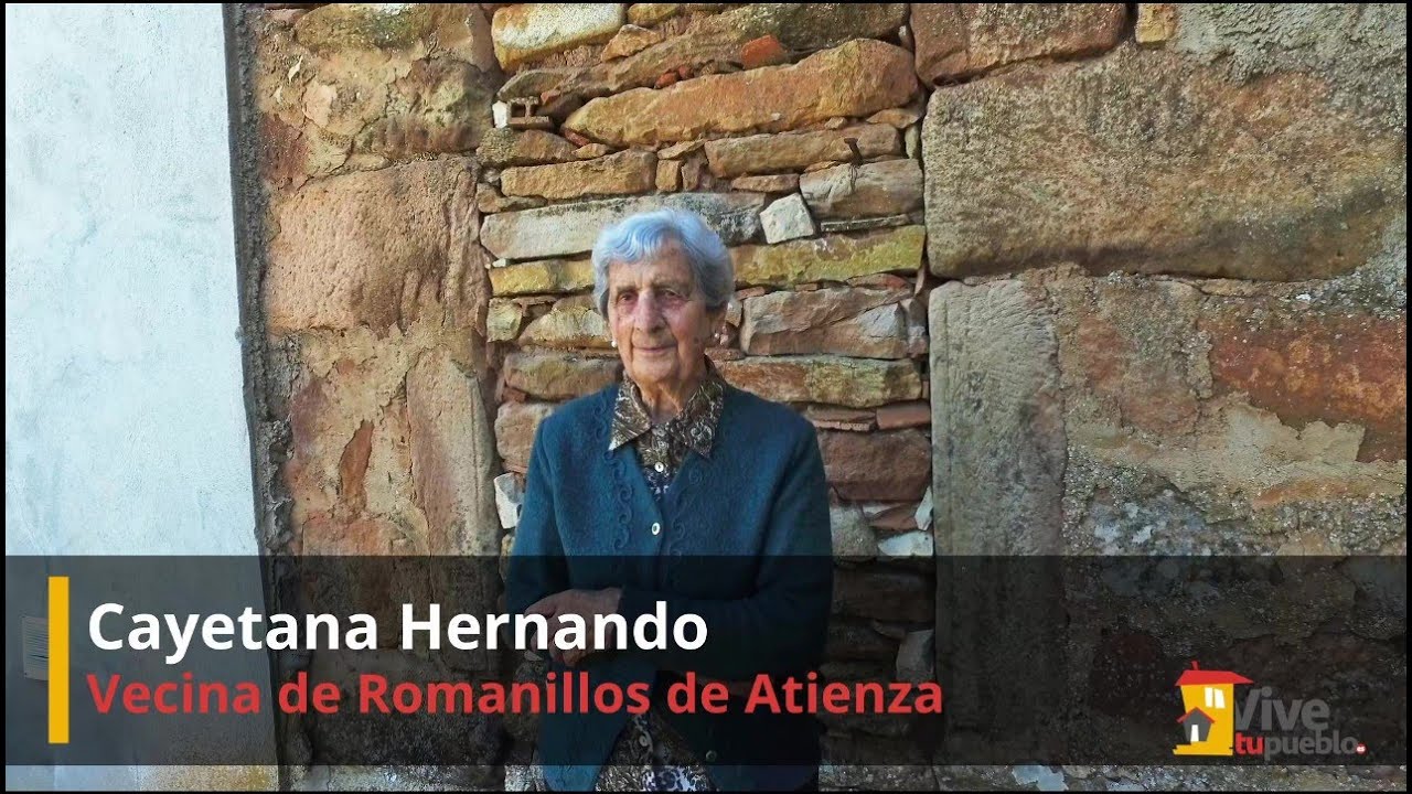 Recuerdos y amabilidad de Cayetana Hernando. Romanillos de Atienza (Guadalajara)
