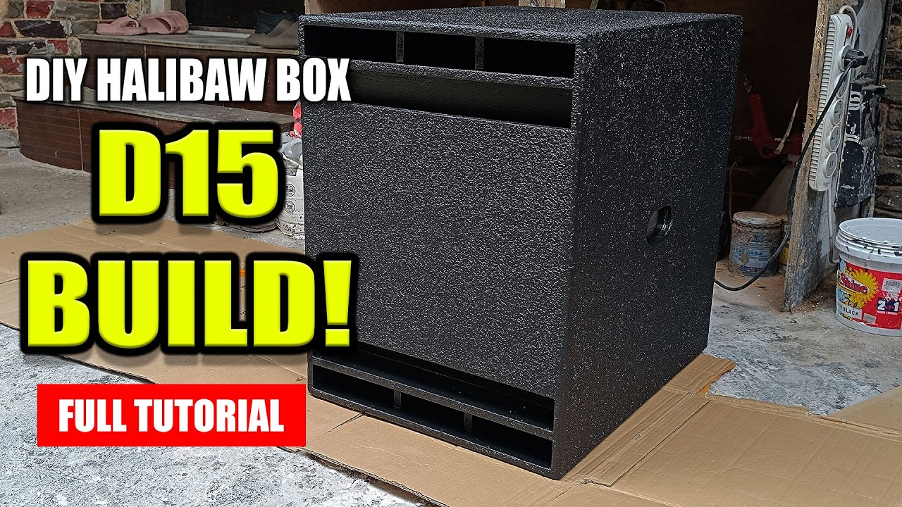 Halimaw Box D15 Full Complete Tutorial | Sukat, Port Tuning, Materials & Step-by-Step Build Guide
