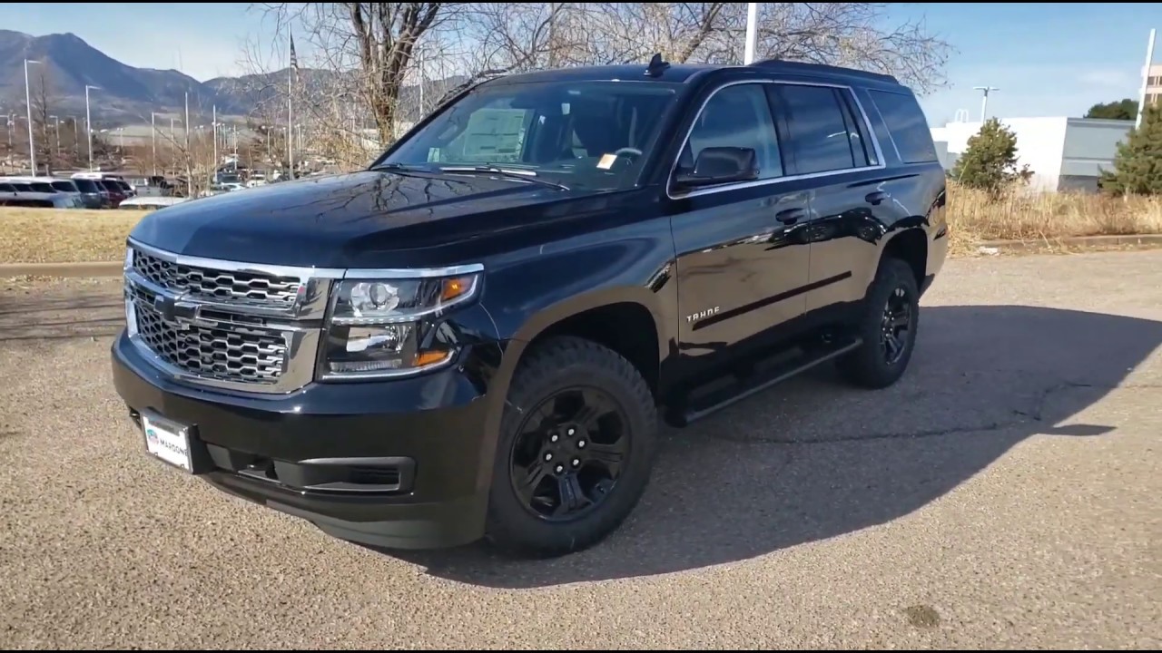 Chevrolet Tahoe 4WD LS Custom Midnight Edition 2020 года | Обзор