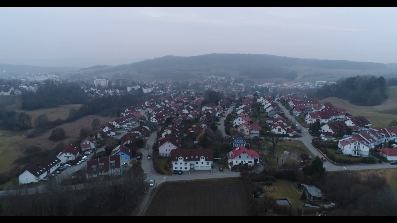 Jungfernflug - Stockach im Nebel - Phantom 4 Pro - 4K - 60 FPS
