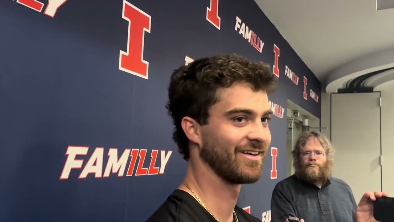 Fmr. Illinois QB Luke Altmyer NFL Pro Day Media Session - March 12, 2026