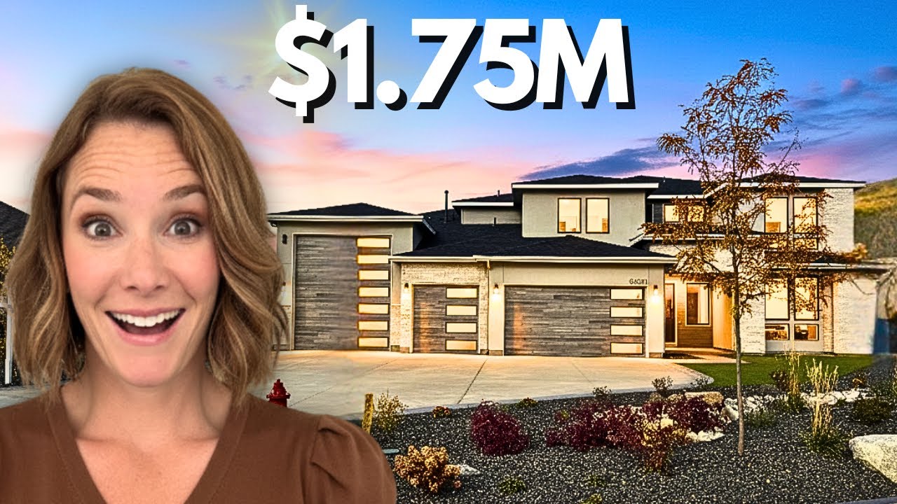 Boise Idaho Luxury Home Tour | Eagle Hillside View Home in Avimor