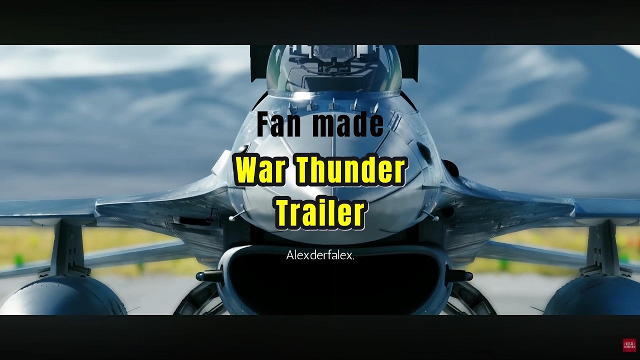 Fan made War Thunder Trailer #warthunder #jet #trailer #gaming