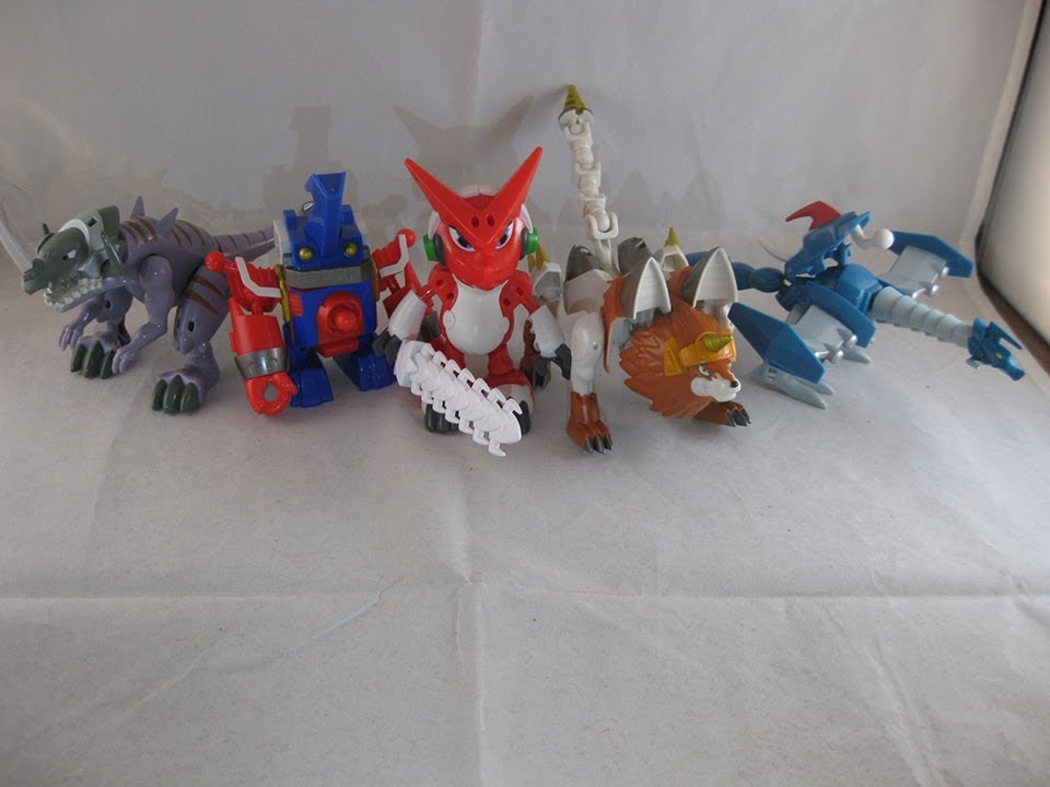 Digi Fusion Figures Series 1 Review (Digimon Fusion)