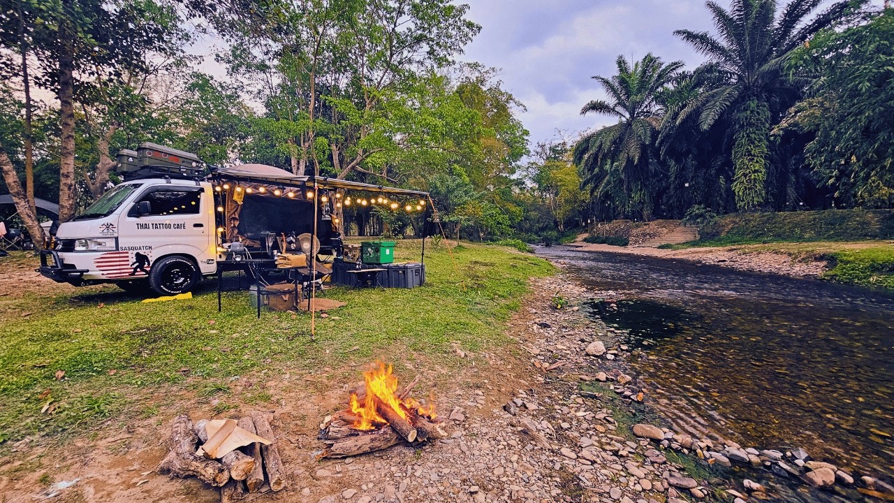 Solo Camping Near Myanmar Border | Part 2 – Suan Phueng, Ratchaburi Thailand